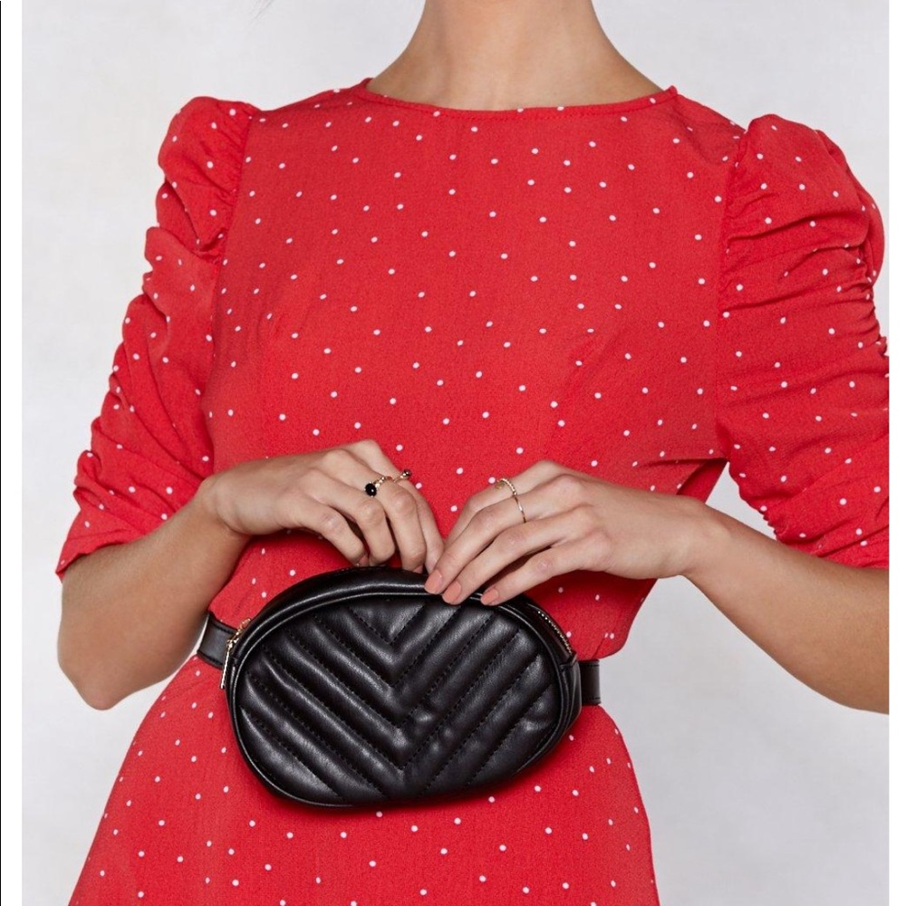 Nasty Gal Quilt Fanny Pack